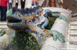 Recent bekeken:
De kleurijke draak Python bewaakt het Parc G�ell