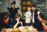 Recent bekeken:
Het afscheidsdiner van onze koks. Zij hebben de hele week gezorgd voor ons eten