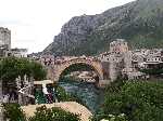 BosniÃ« en Herzegovina: De oude brug, Stari Most, van Mostar in BosniÃ« en Herzegovina - Worldtrip_0150.jpg - Copyright : Ronald van der Veer (http://www.veeronline.nl)