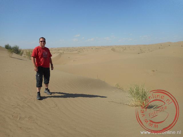 De woestijn van Turkmenistan