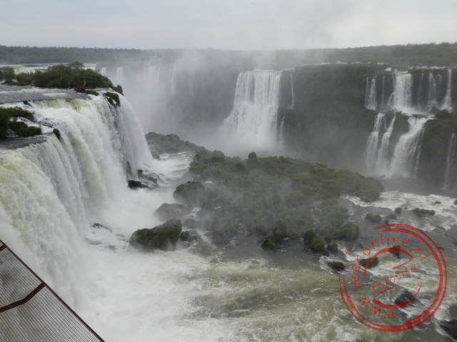 Uruguay, ArgentiniÃ« en BraziliÃ« - De IguazÃº Falls vanaf de Braziliaanse zijde