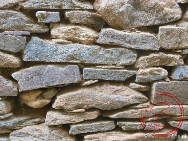 Een wand van een huis in Kovachevitsa