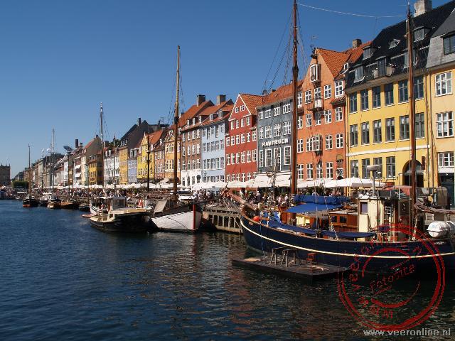 Schepen in de haven van Nyhavn
