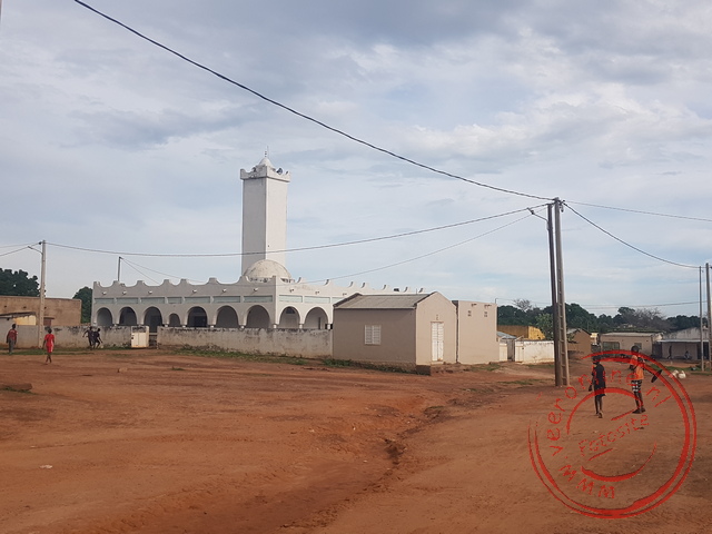 Eén van de moskeeen van Tambacounda