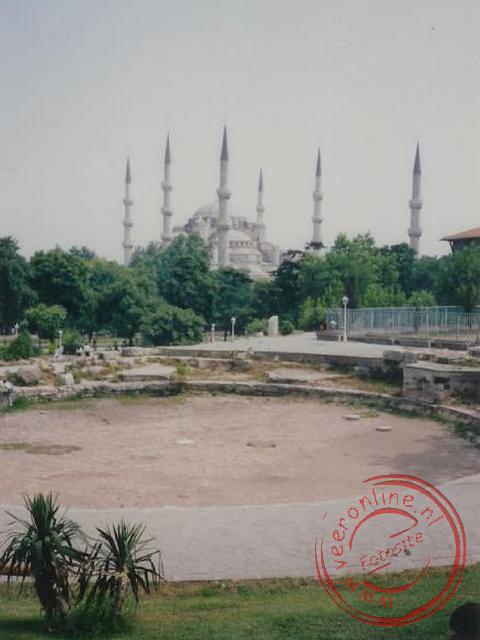 De Blauwe Moskee in Istanbul