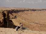 IsraÃ«l: De makhtesh Ramon crater is een geologisch gevormde krater  - Israel_0001az.jpg - Copyright : Ronald van der Veer (http://www.veeronline.nl)