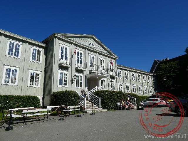 Naar het uiterste noorden van Europa - Het hotel is gevestigd in een van de grootste houten gebouwen van de Trondheim