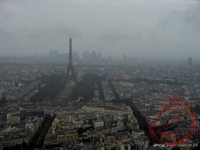 Het uitzicht vanaf de Montparnasse toren
