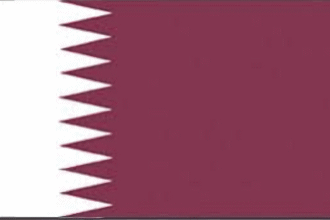 Vlag van Qatar